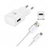 Cargador Micro USB Blanco 2.4A