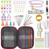 Set De Crochet De 100 Piezas Para Tejer Y Accesorios