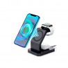 Cargador 3 en 1 Inalambrico Iphone |Watch | Earpods