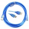 Cable Extensión Usb 2.0 Macho Hembra 3 Metros